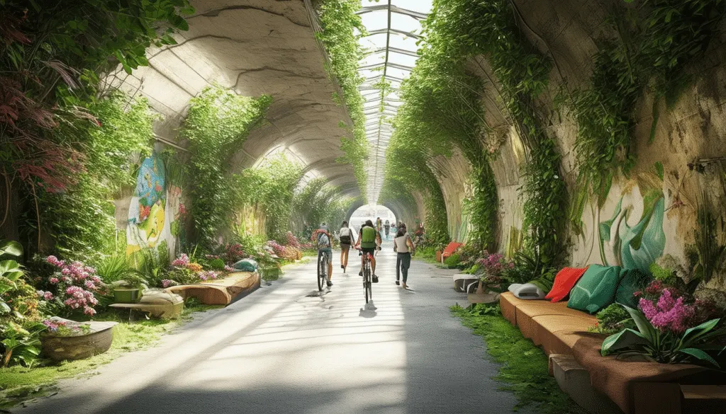 découvrez comment montpellier envisage de transformer ses tunnels en véritables oasis pour piétons et cyclistes. plongez dans cette initiative innovante qui promet de redéfinir la mobilité urbaine et d'offrir une galerie cyclable unique en son genre.