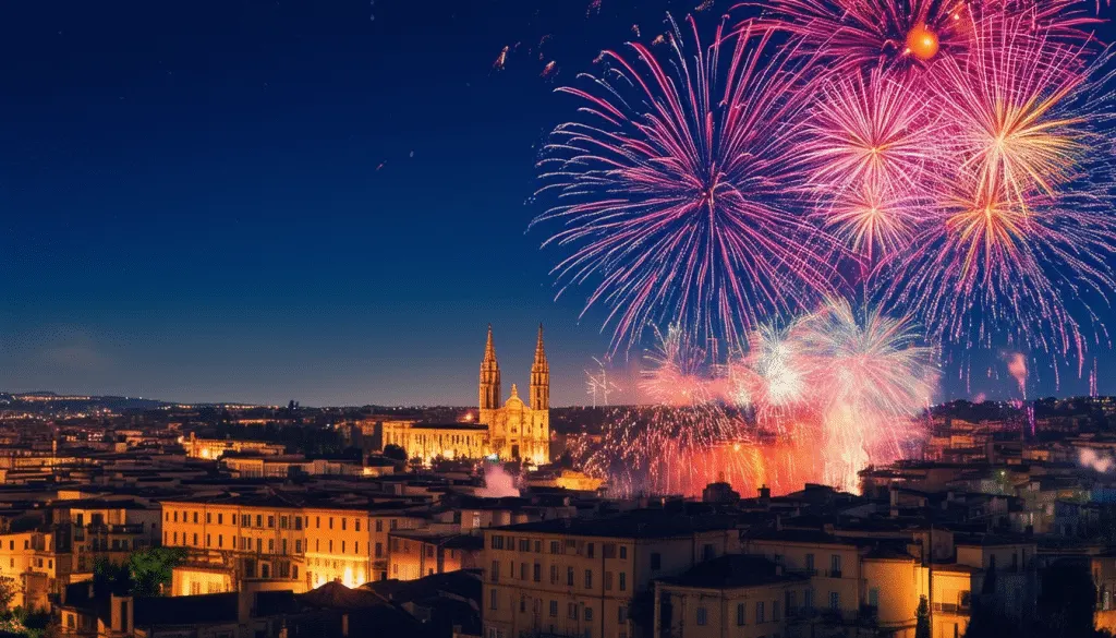 découvrez les lieux incontournables pour admirer les plus spectaculaires feux d'artifice près de montpellier le 14 juillet. trouvez où se rendre pour vivre un moment magique en famille ou entre amis.