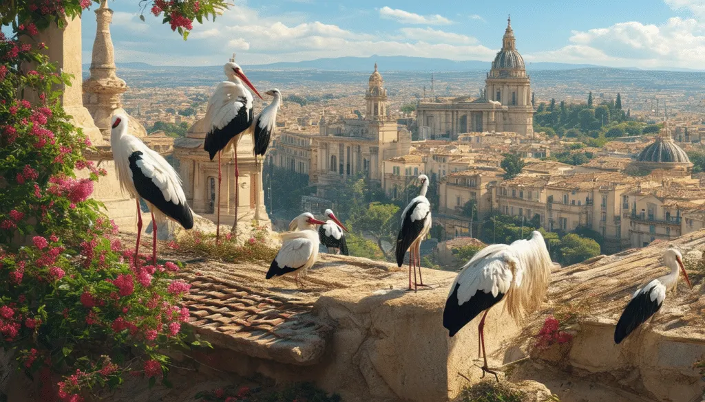 découvrez comment une colonie de cigognes a élu domicile sur le toit d'une église à montpellier, un phénomène étonnant qui attire l'attention des habitants et des amoureux de la nature. plongez dans cette histoire fascinante d'adaptation et de cohabitation entre la faune et l'environnement urbain.