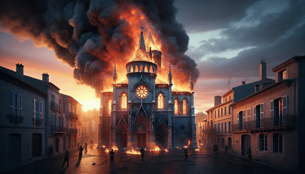 un incendie dévastateur a ravagé le toit d'une église à montpellier, provoquant des dégâts considérables et suscitant l'inquiétude des résidents. découvrez les détails de cet événement tragique et son impact sur la communauté locale.