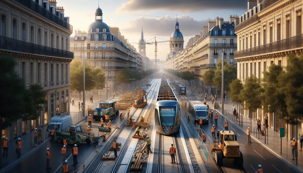 découvrez tous les détails sur la nouvelle ligne 5 de tramway à montpellier, qui se dévoile neuf mois avant son inauguration. informations sur son parcours, ses stations et son impact sur la mobilité de la ville.