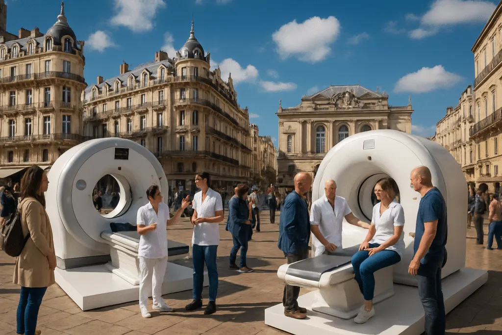 découvrez des examens médicaux modernes en plein cœur de montpellier. profitez de nos services de scanner et d'irm disponibles à la place de la comédie, alliant qualité et accessibilité pour votre santé.
