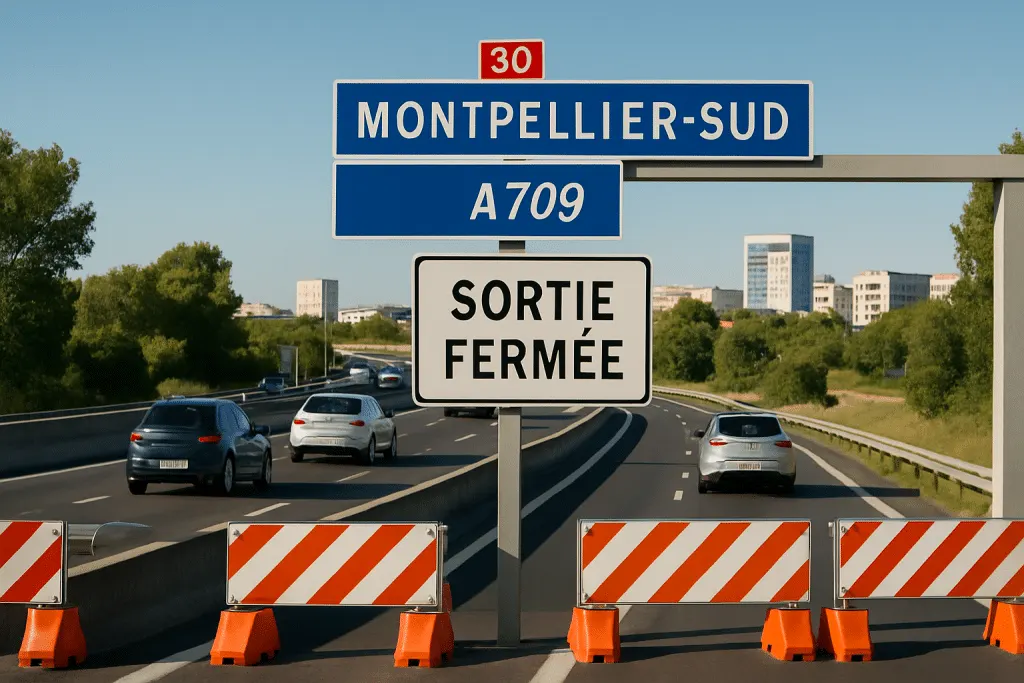découvrez les détails concernant la fermeture de la sortie n°30 montpellier-sud sur l'a709. restez informé des déviations et des impacts sur la circulation pour planifier vos trajets en toute sérénité.