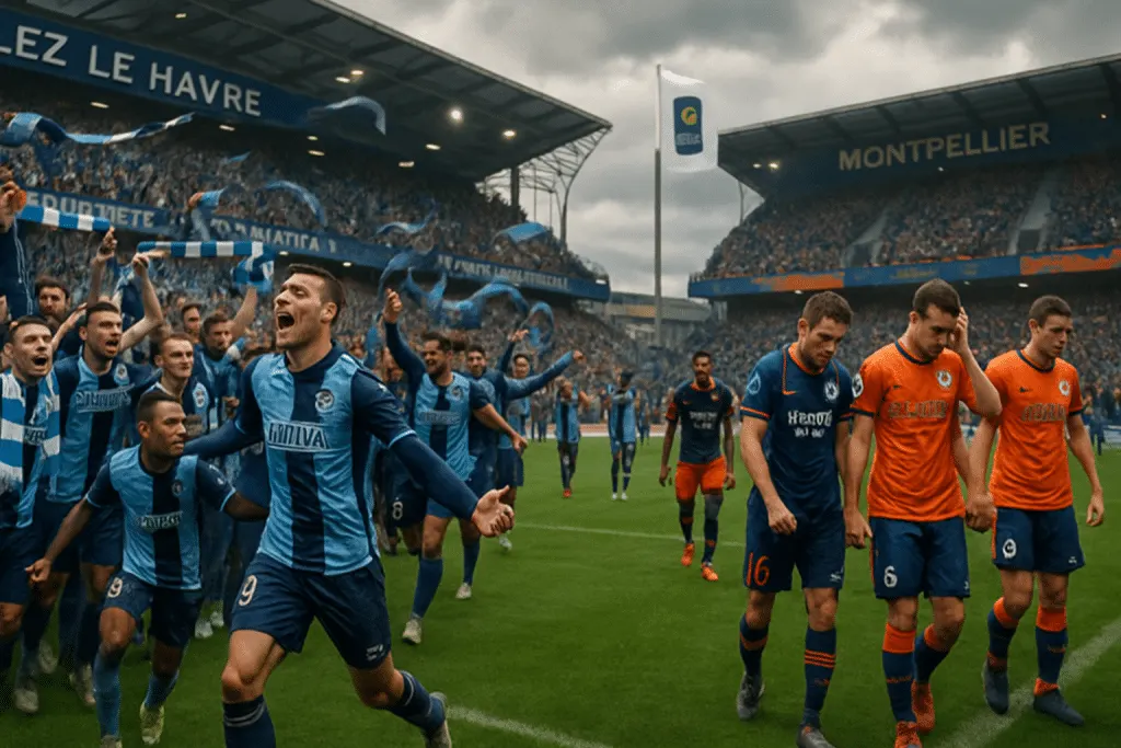 découvrez comment le havre retrouve le chemin de la victoire en ligue 1, contrastant avec la chute continue de montpellier. plongez au cœur des enjeux et des performances des équipes dans ce championnat palpitant.