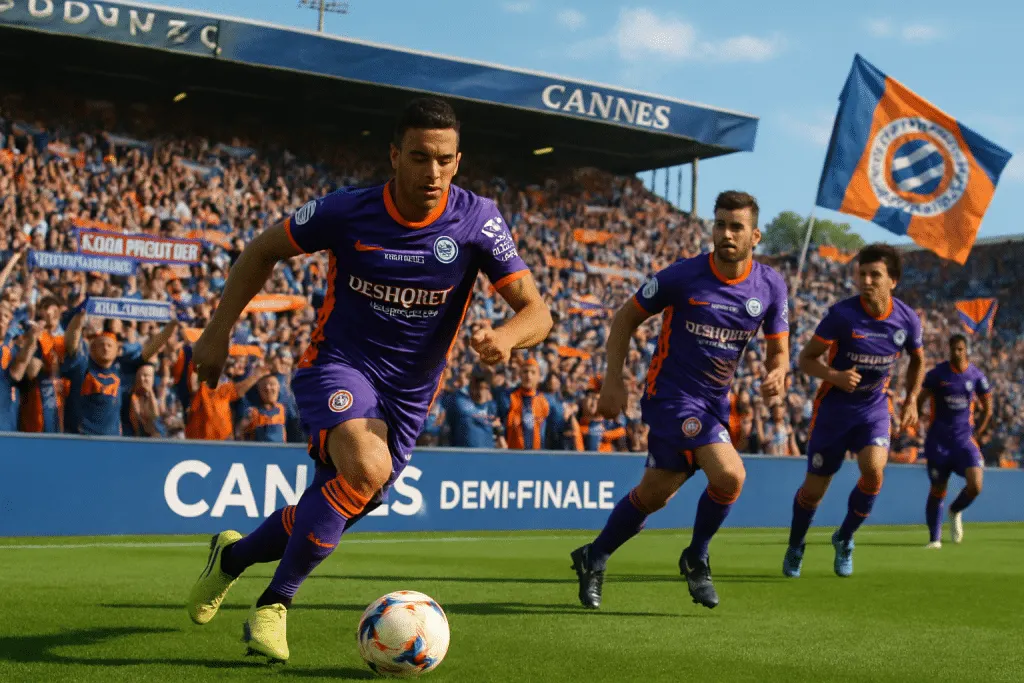 montpellier impressionne lors de son passage à cannes et fait un pas décisif vers les demi-finales du championnat. découvrez les moments forts de ce match palpitant et les performances des joueurs clés qui ont propulsé l'équipe vers de nouvelles victoires.