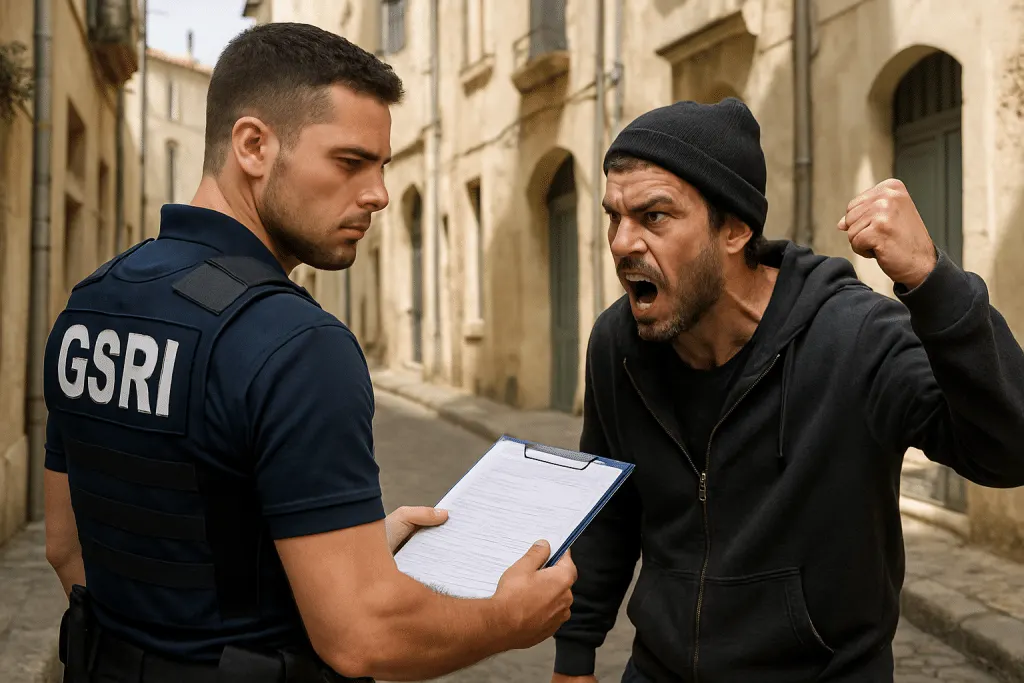 découvrez comment un agent du gsri à montpellier a été confronté à des menaces de mort, accompagnées de gestes inquiétants. l'individu impliqué a été rapidement interpellé. restez informé sur cette affaire qui soulève des questions sur la sécurité des agents de la force publique.