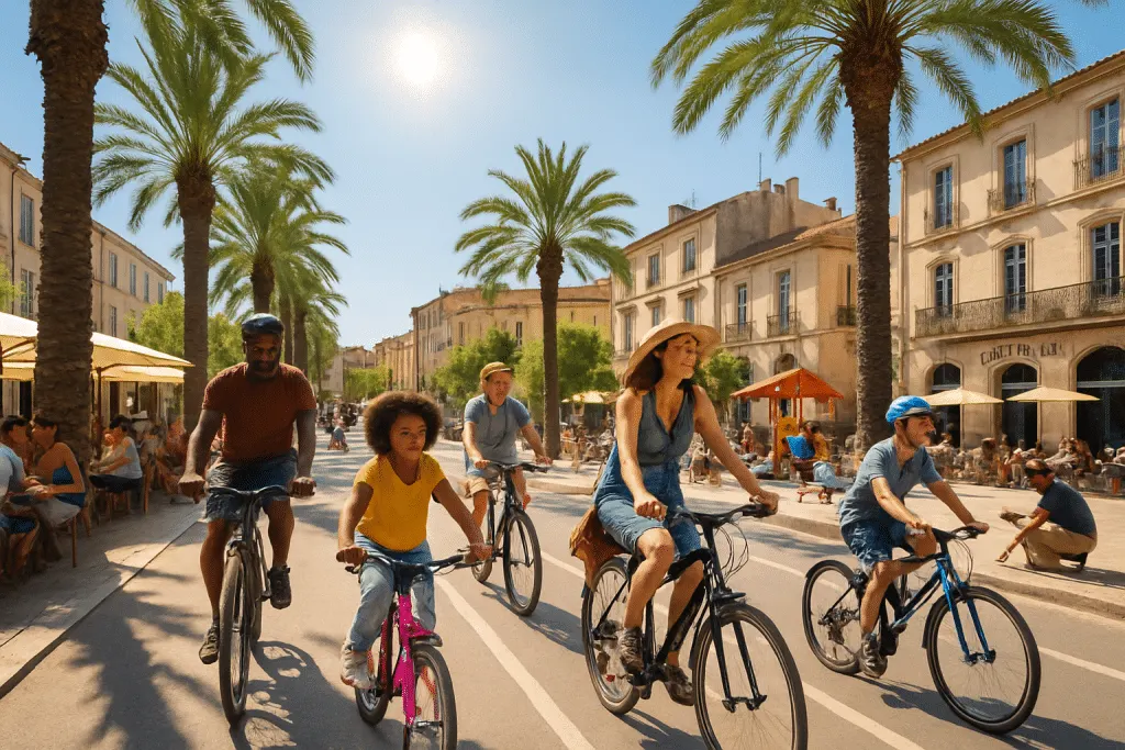 découvrez montpellier différemment ! participez à un dimanche de vélocité et explorez le quartier méditerranée à vélo. profitez d'une ambiance conviviale, d'activités et d'une immersion culturelle au cœur de cette belle ville.