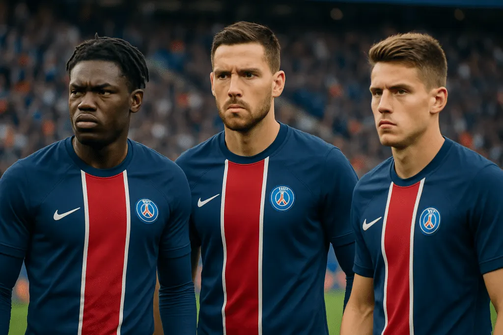découvrez les trois nouveaux joueurs qui prendront part au match du psg contre montpellier en ligue 1. une occasion unique de voir ces visages frais sur le terrain, alors que le club vise la victoire. ne manquez pas l'actualité brûlante du football français !