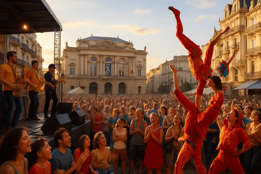 ne manquez pas un spectacle exceptionnel le 5 juillet sur la place de la comédie à montpellier ! assistez à deux performances captivantes, face à face, pour une expérience inoubliable à ne pas rater.