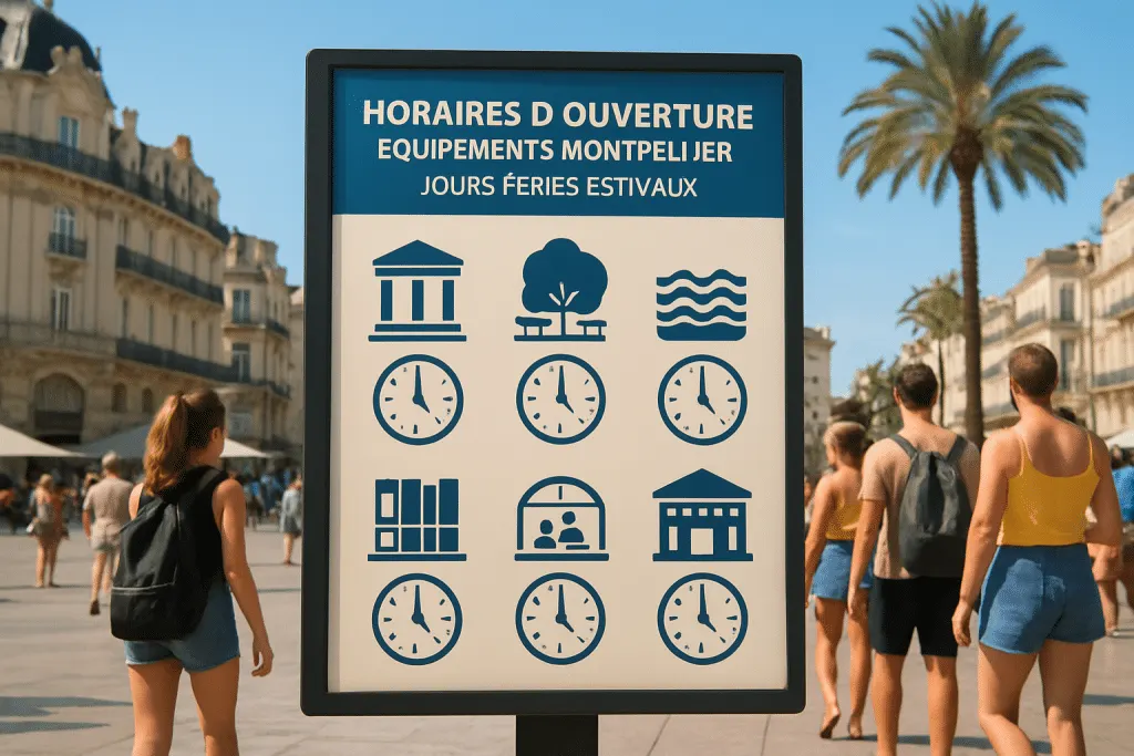 découvrez les heures d'ouverture des équipements de montpellier durant les jours fériés estivaux. planifiez votre visite et ne manquez rien des activités proposées dans la ville pendant cette saison estivale.