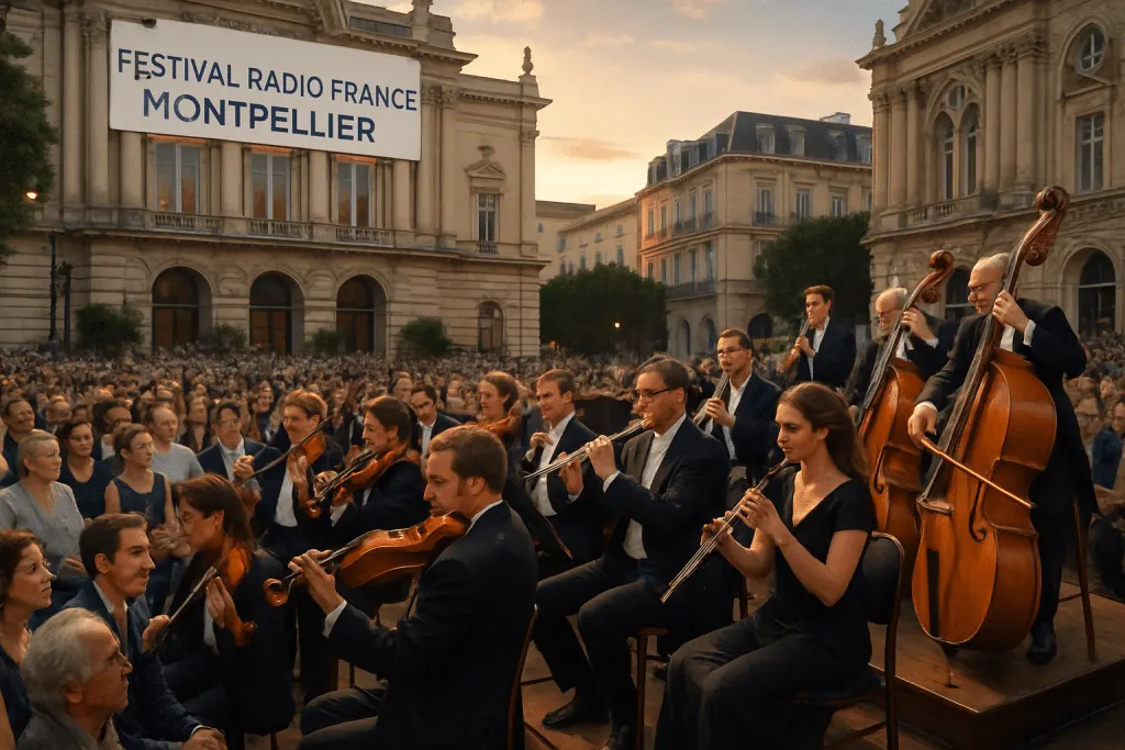 découvrez le festival de radio france-montpellier à l'occasion de ses 30 ans de célébration. l'orchestre national de france rend hommage à mozart avec un concert inoubliable. plongez dans l'univers musical du maestro et vivez une expérience festive et artistique unique.