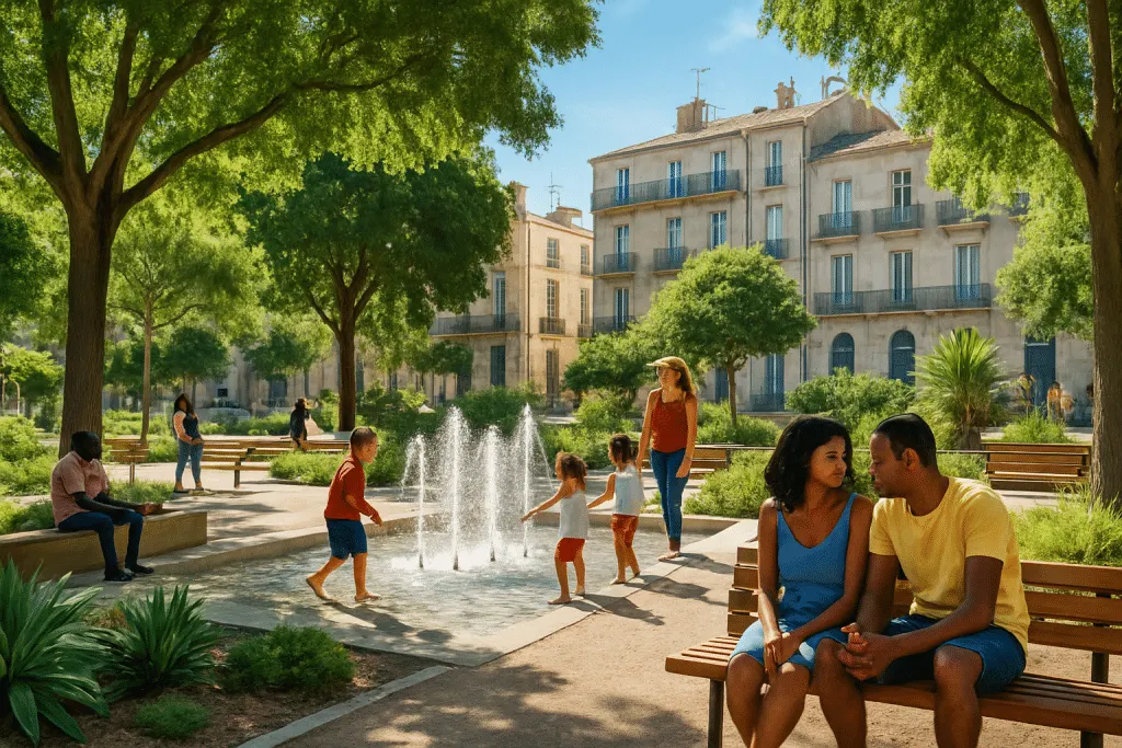 découvrez comment montpellier met en place des aménagements urbains innovants pour atténuer la chaleur estivale et améliorer le confort des habitants en période de canicule.