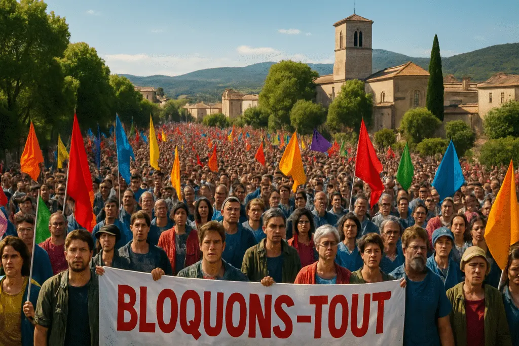 découvrez toutes les actions prévues dans l'hérault pour la mobilisation du 10 septembre organisée par le mouvement "bloquons-tout" : rassemblements, cortèges et blocages à ne pas manquer. informez-vous sur les temps forts à venir !