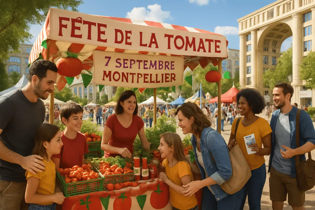 participez à montpellier en fête ce dimanche 7 septembre : dégustez la tomate, profitez des musées gratuits et découvrez les animations de l’antigone des associations. un rendez-vous festif et culturel à ne pas manquer en famille ou entre amis !