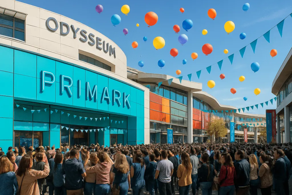 découvrez l'arrivée tant attendue de primark à montpellier, au cœur du centre commercial odysseum. toutes les informations sur l'ouverture, les nouveautés et les avantages de ce nouveau magasin incontournable !