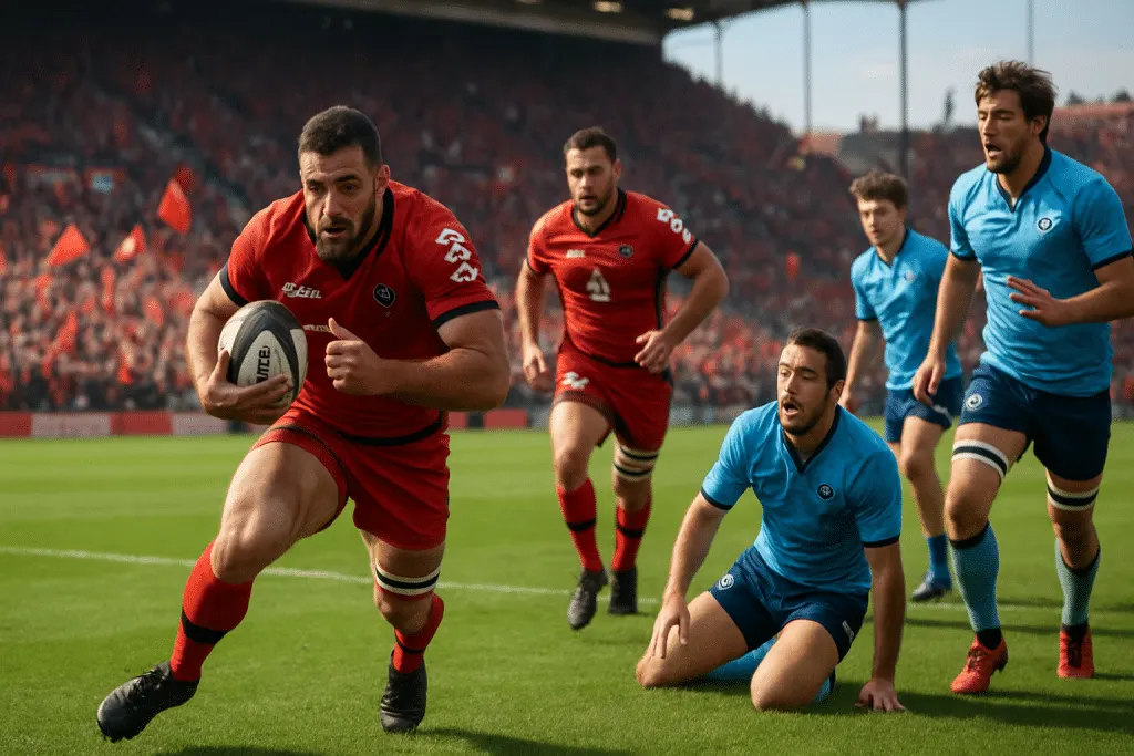 découvrez comment le rct a offert une performance impressionnante en top 14, éliminant montpellier en seulement 33 minutes. analyse du match, faits marquants et réactions à ne pas manquer.