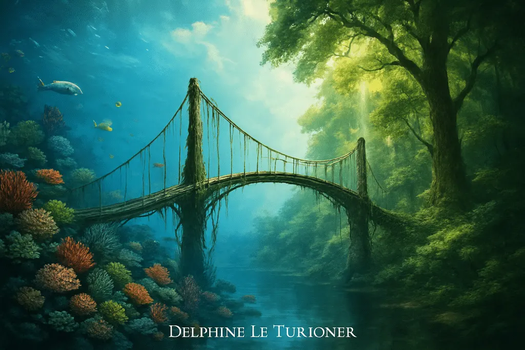 découvrez le parcours captivant de delphine le turioner, une femme passionnée qui relie avec brio deux mondes distincts et s’impose comme une passerelle fascinante entre différents univers professionnels.