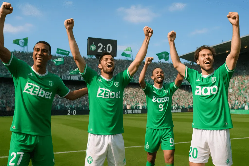 découvrez comment l'as saint-étienne a retrouvé le chemin de la victoire en s'imposant 2-0 face à montpellier, reprenant ainsi la tête du championnat de ligue 2. analyse et faits marquants du match.