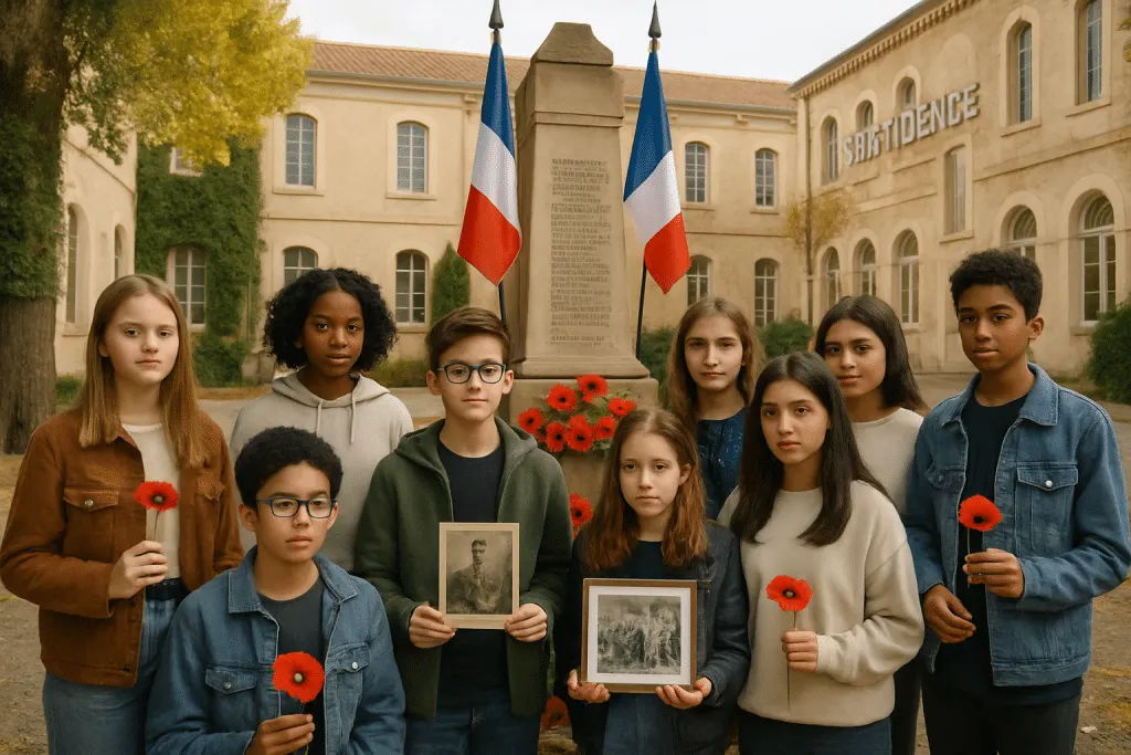 au collège la providence de montpellier, les élèves s'engagent activement tout au long de l'année pour honorer la mémoire des victimes de la première guerre mondiale, à travers diverses initiatives commémoratives et éducatives.