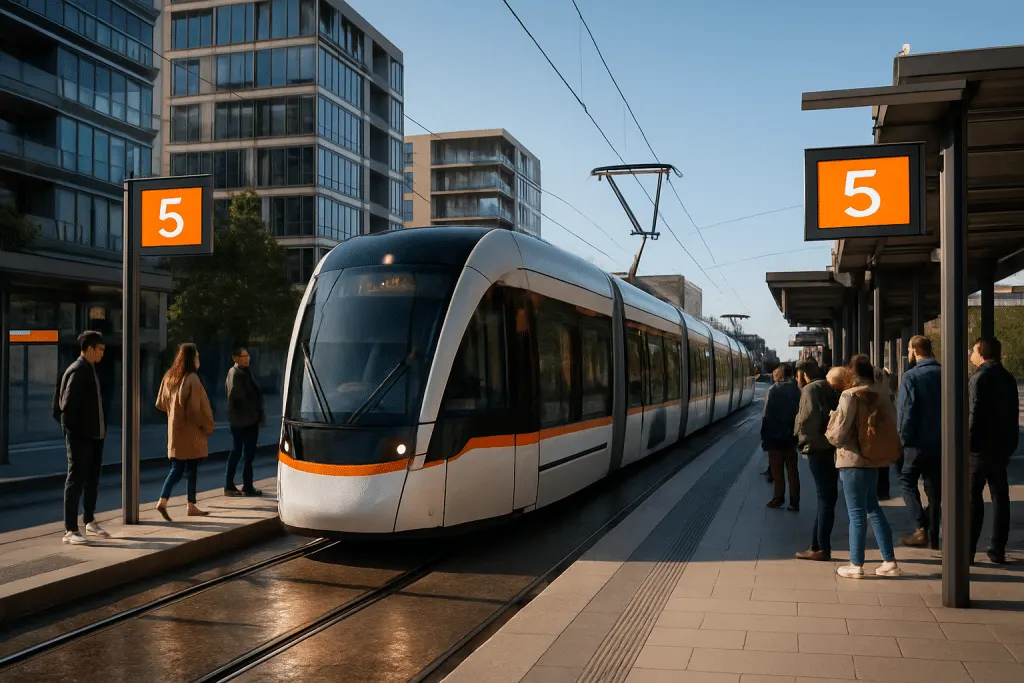 découvrez la ligne 5 du tramway qui sera inaugurée officiellement dans 10 jours, offrant un nouveau service de transport moderne et efficace pour faciliter vos déplacements.