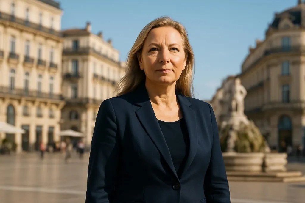 france jamet, eurodéputée du rassemblement national, annonce sa candidature aux élections municipales de 2026 à montpellier, marquant le début de sa campagne pour diriger la ville.