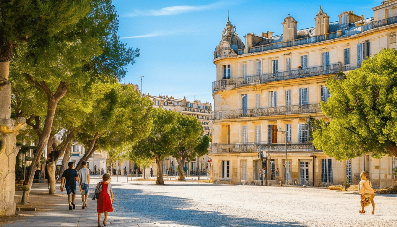 Découvrez Montpellier en logeant chez l’habitant avec une famille d’accueil
