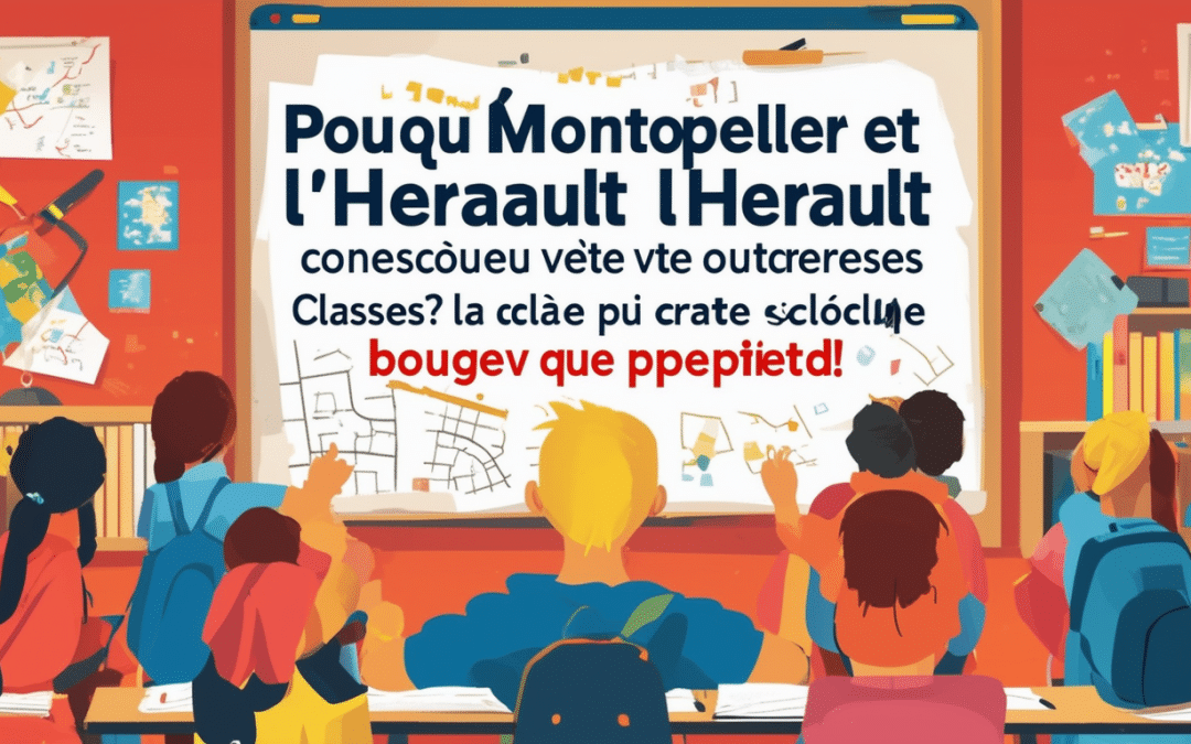 découvrez comment montpellier et l'hérault connaissent une véritable révolution scolaire avec les ouvertures et fermetures de classes ! consultez la carte scolaire dynamique qui bouge plus que prévu.