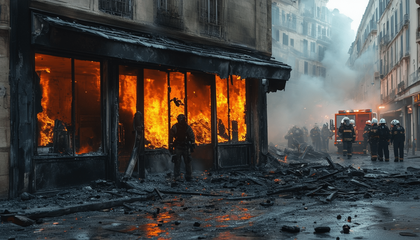 đ„ TragĂ©die Ă Montpellier : Ăpicerie en flammes, deux vies brisĂ©es đą
