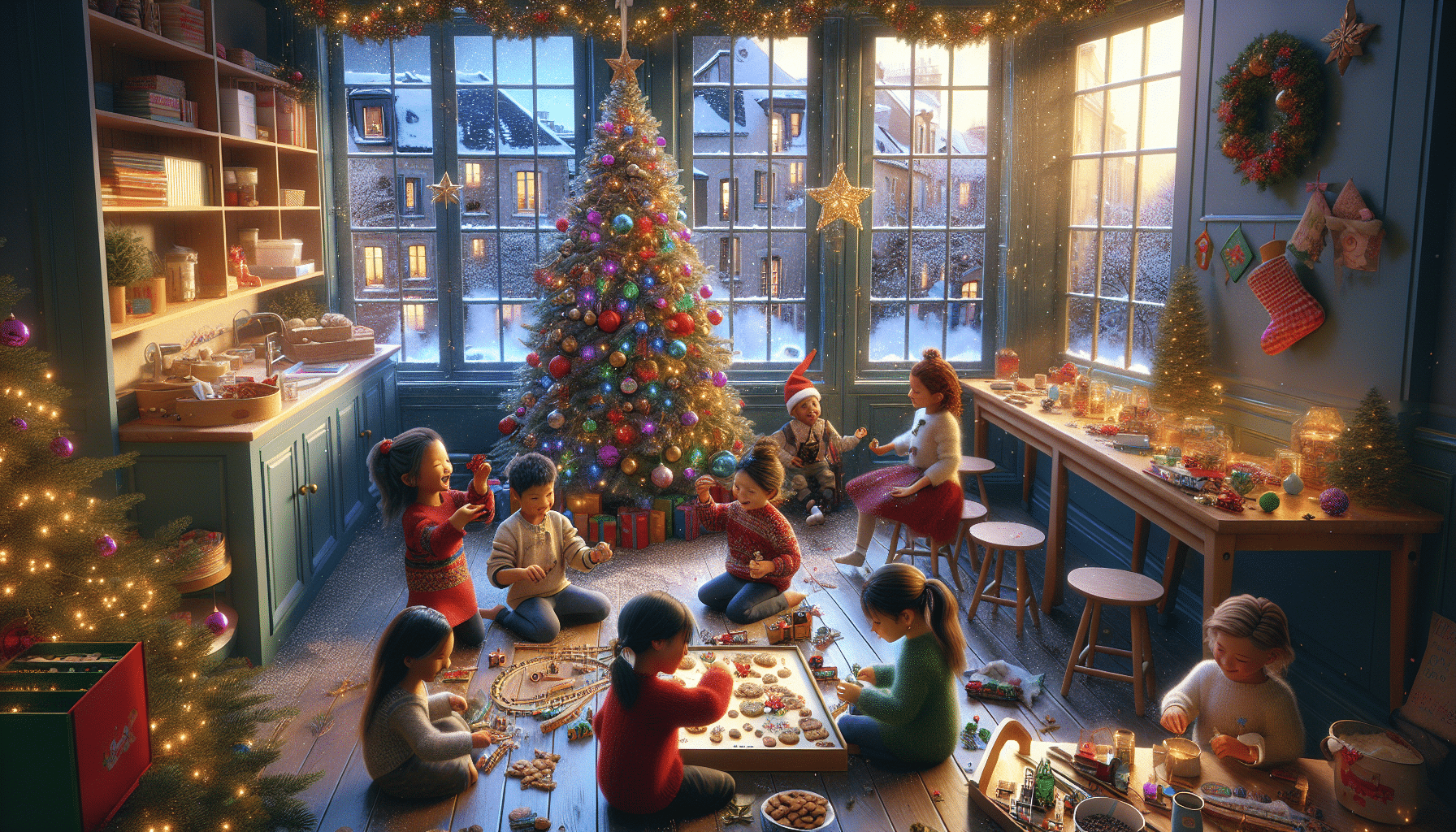 Montpellier: An Enchanted Christmas for the Youngest in Nurseries