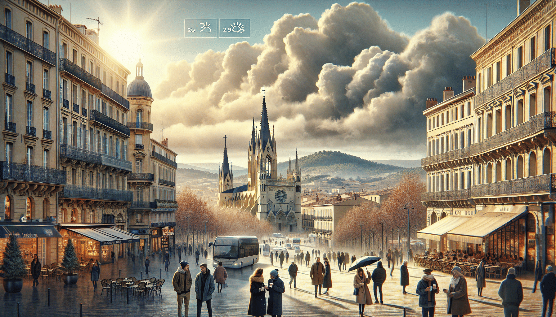 Weather forecast for Montpellier and surrounding areas for Friday December 6, 2024