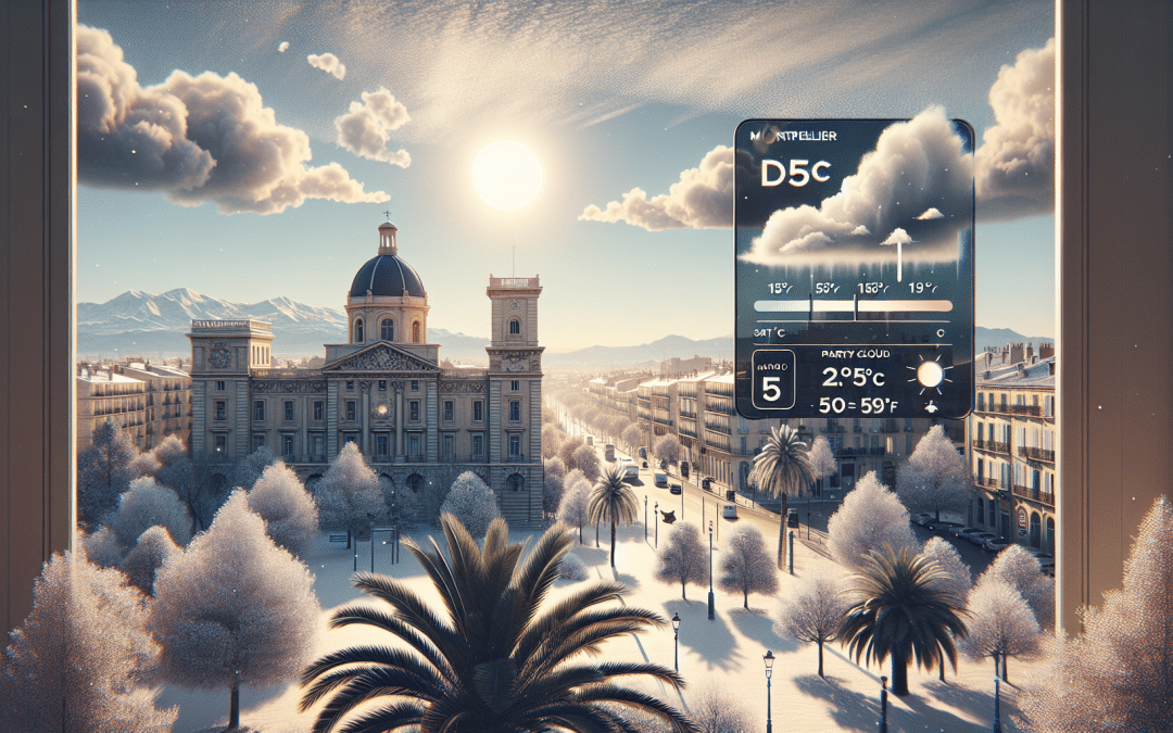 découvrez les prévisions météorologiques complètes pour montpellier et sa région le samedi 28 décembre 2024. quelles seront les températures, les chances de pluie et les conditions climatiques ? préparez-vous pour votre week-end avec nos informations détaillées.