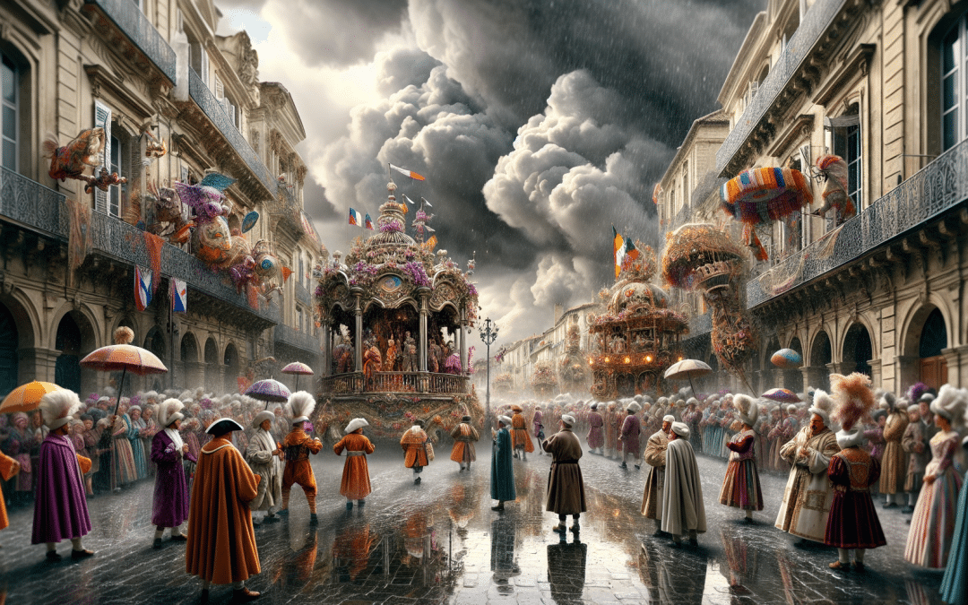 découvrez comment la météo capricieuse a contraint l'annulation du carnaval occitan à montpellier, un événement festif tant attendu. plongée au cœur de cette nouvelle qui bouleverse les traditions locales.
