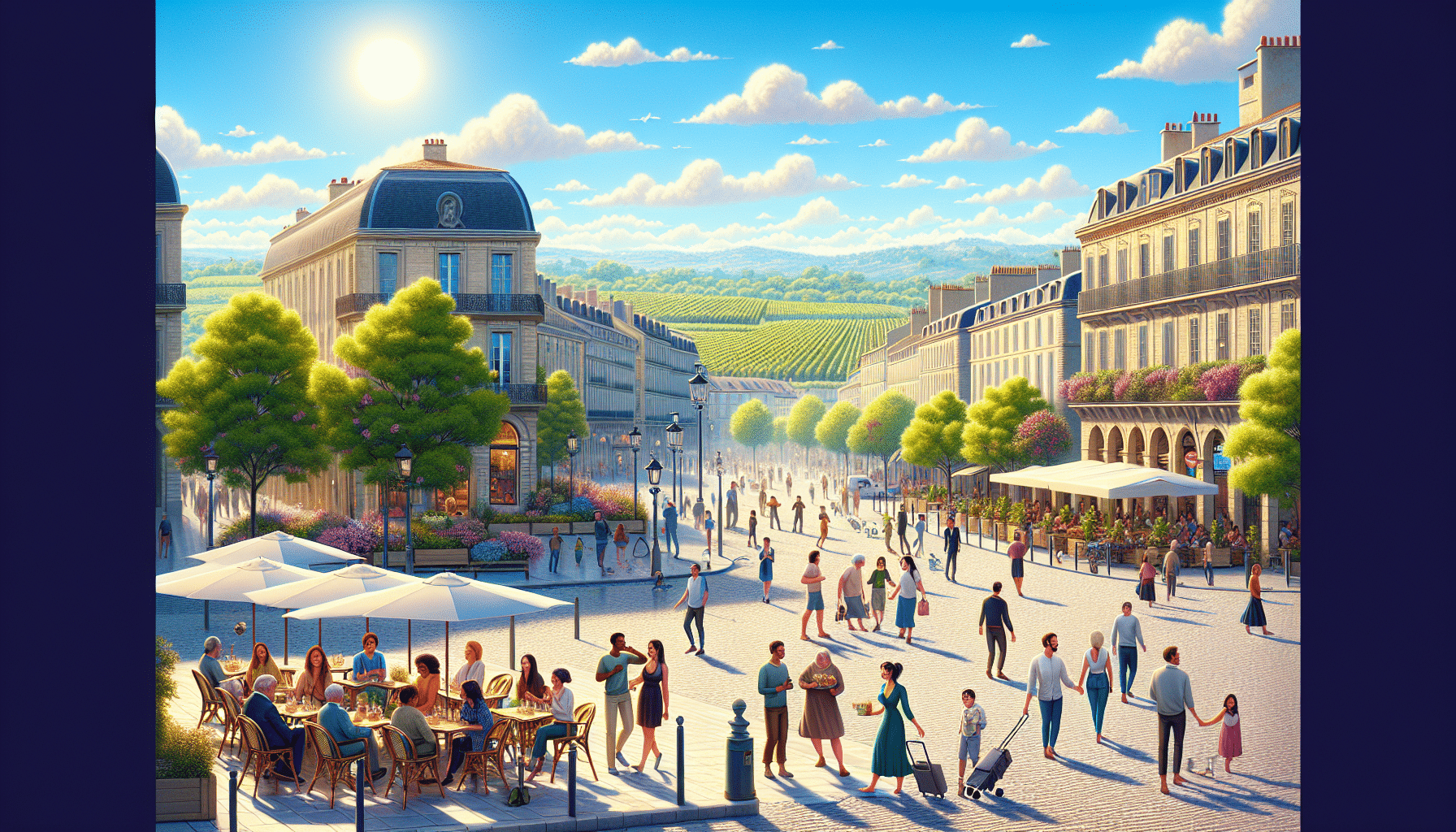 Weather forecast for Montpellier and surrounding areas on Sunday, March 23, 2025