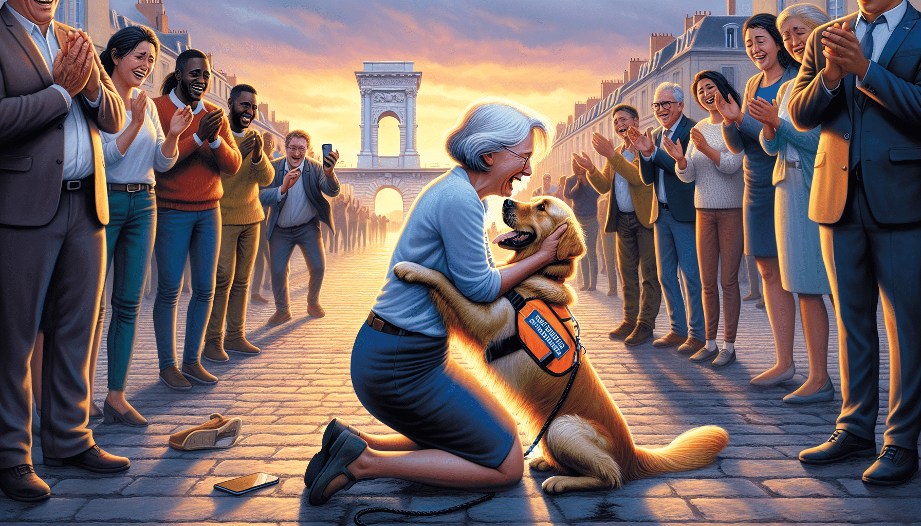 Moving story: An assistance dog found in Montpellier thanks to an incredible mobilization