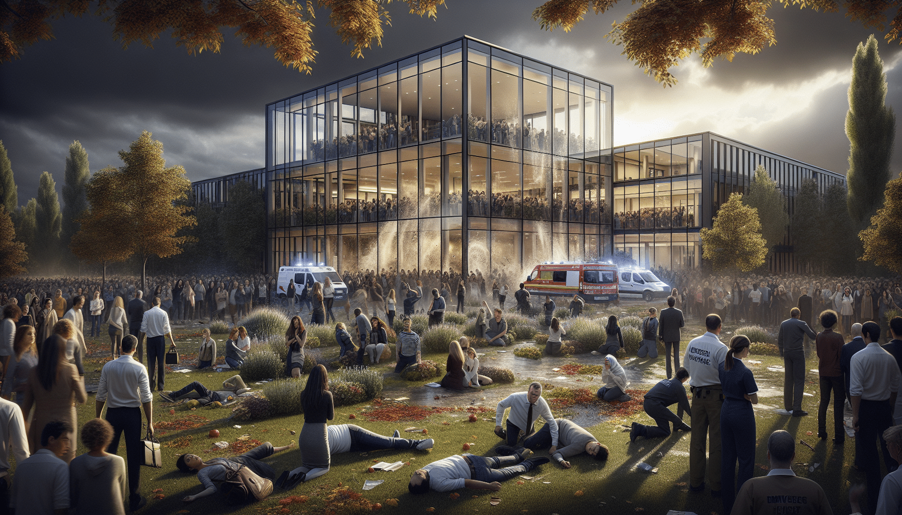 Tragic fall of a 21-year-old student from the Richter university library in Montpellier