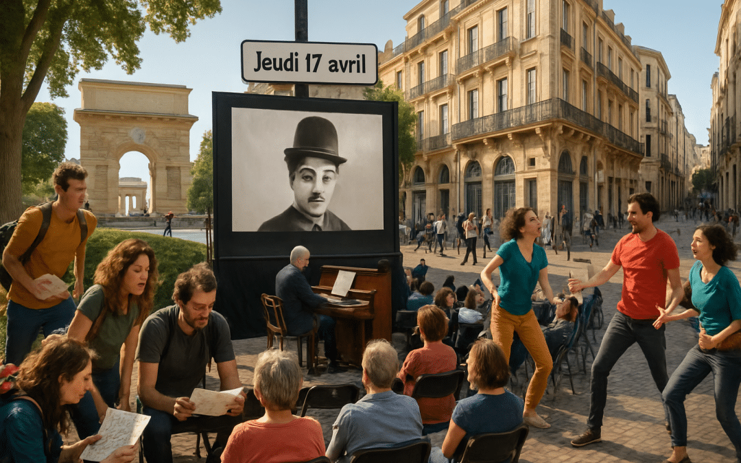 découvrez des activités captivantes à montpellier ce jeudi 17 avril ! participez à une chasse au trésor excitante, assistez à un ciné-concert célébrant l'œuvre de charlie chaplin et laissez-vous emporter par des performances d'improvisation. une journée riche en divertissement vous attend !