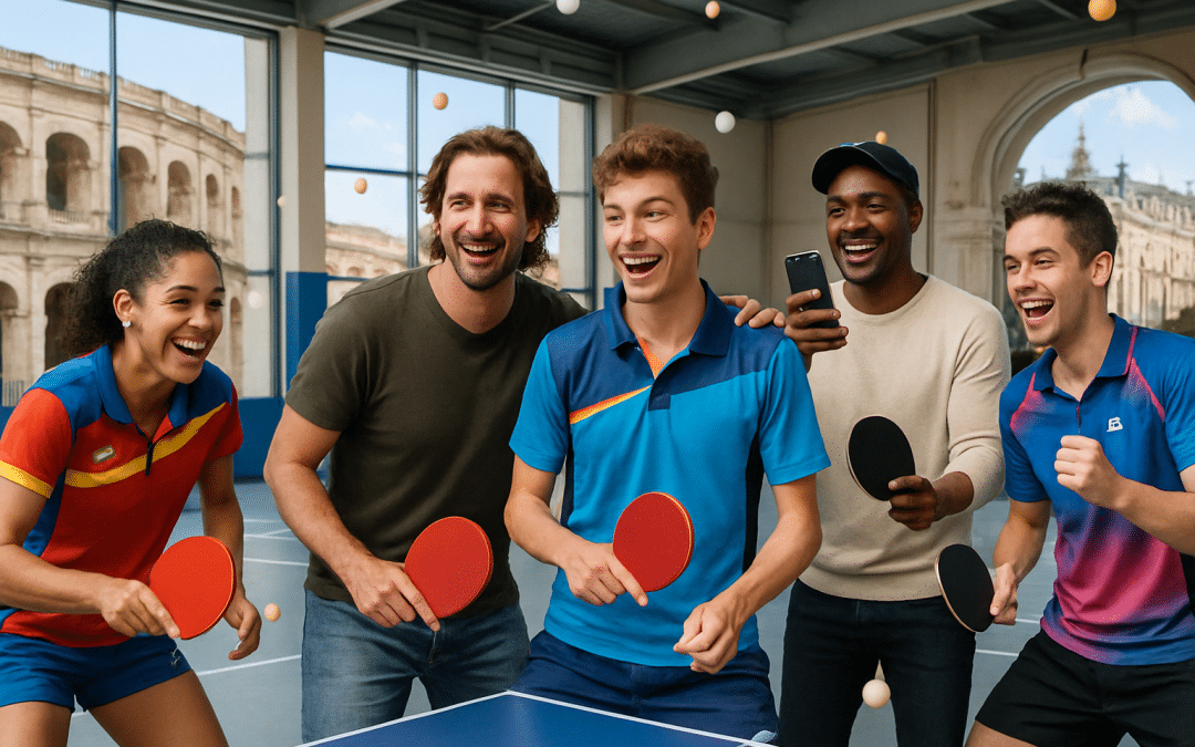 rejoignez-nous pour une soirée exceptionnelle où des pongistes de renombre s'associent à des célébrités pour soutenir une noble cause. l'alliance nîmes-montpellier tennis de table vous invite à découvrir un événement unique alliant sport et solidarité. ne manquez pas cette occasion de faire la différence tout en profitant d'une compétition palpitante!