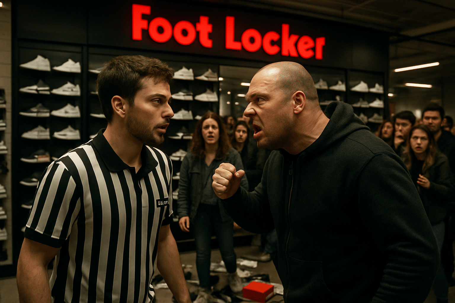 Tensions erupt at Foot Locker in Montpellier: staff and customer attacked