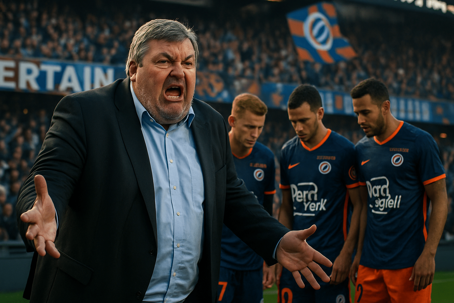 Laurent Nicollin expresses his frustration with his players in Montpellier