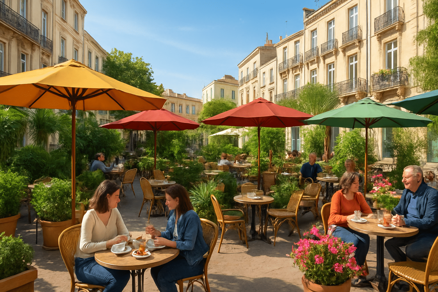 Les 7 meilleures terrasses de Montpellier pour savourer les premiers rayons de soleil