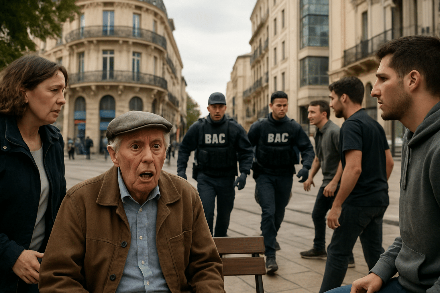 Montpellier: Rapid intervention by the BAC after the attack by three youths on a septuagenarian