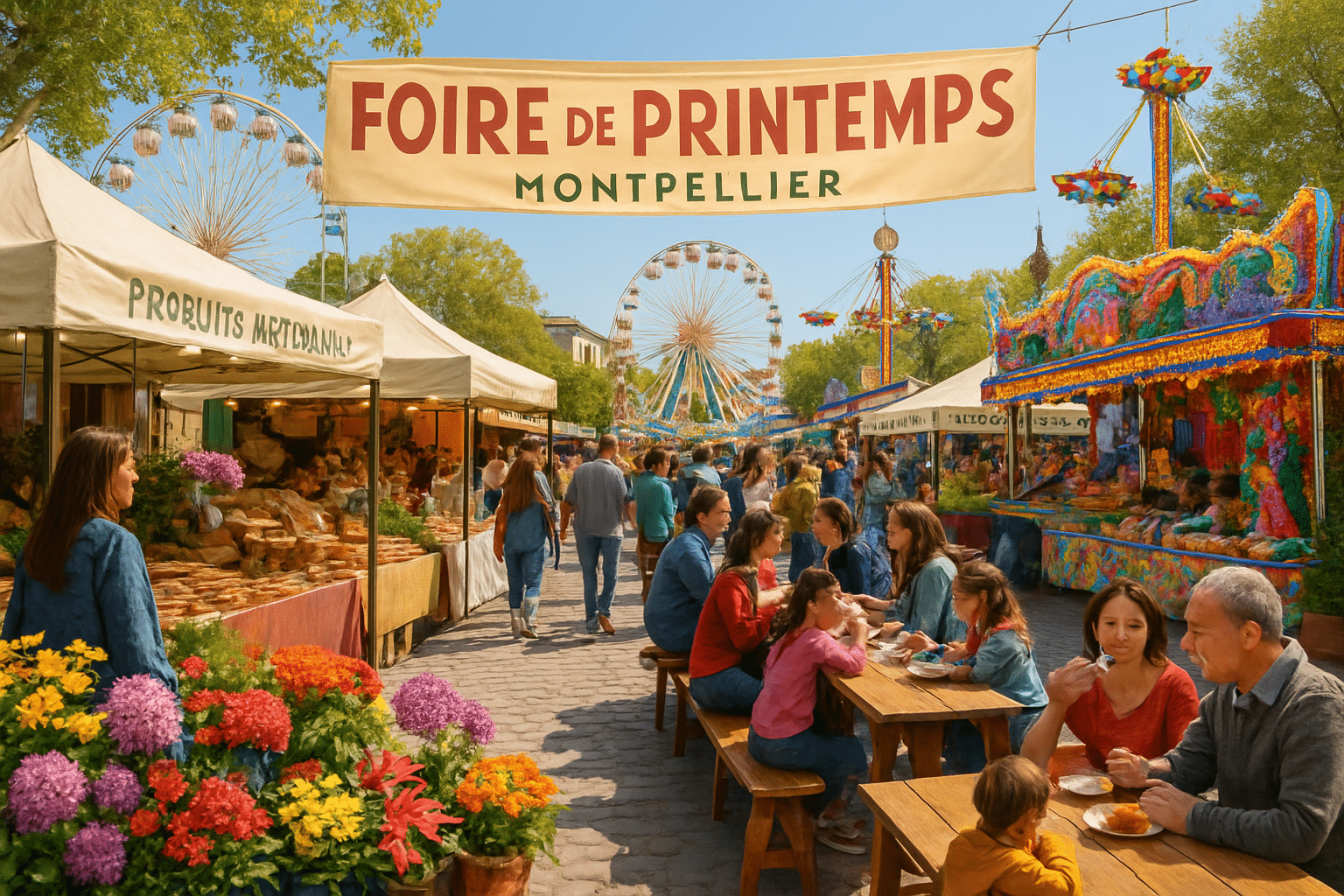 Montpellier: the spring fair makes its grand return with four days packed with entertainment and discoveries