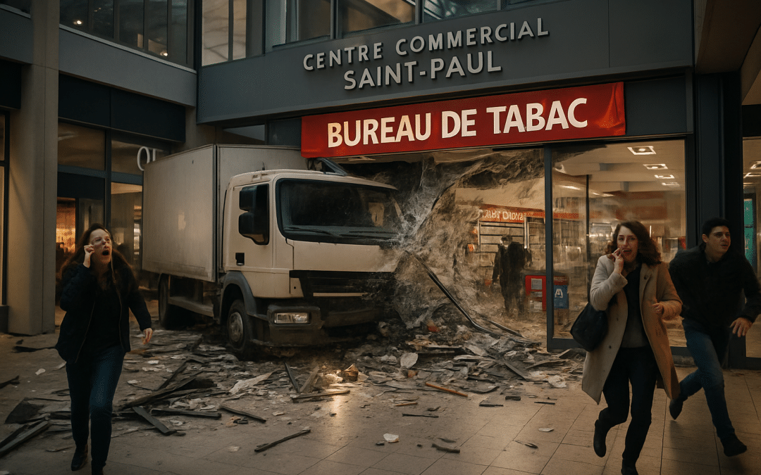 découvrez l'incident survenu à montpellier où un camion-bélier a heurté un bureau de tabac situé dans le centre commercial saint-paul. cette situation a provoqué une mobilisation des services d'urgence et soulève des questions sur la sécurité publique.