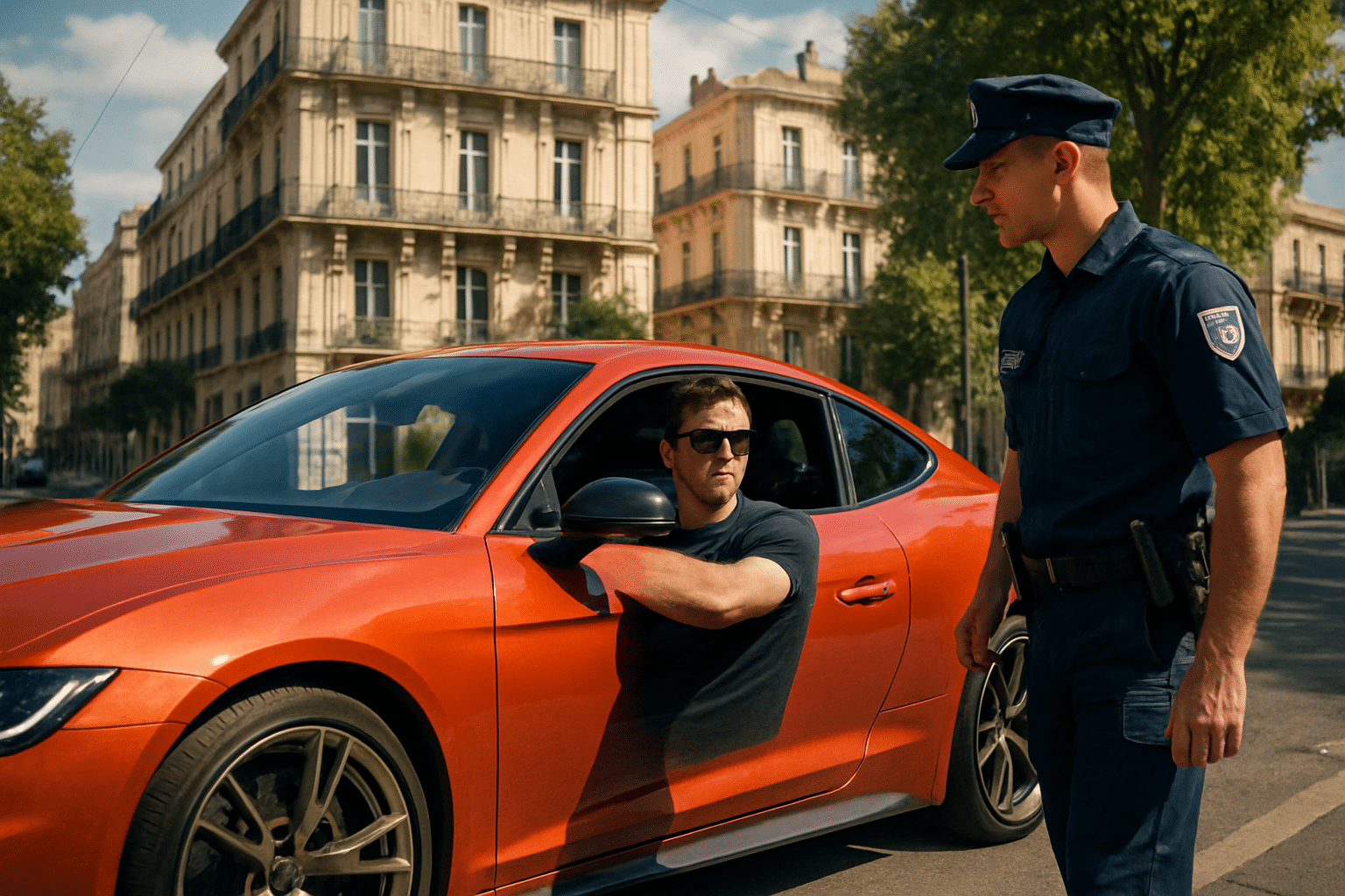 Montpellier: Speeding driver under the influence of drugs refuses to surrender before arrest