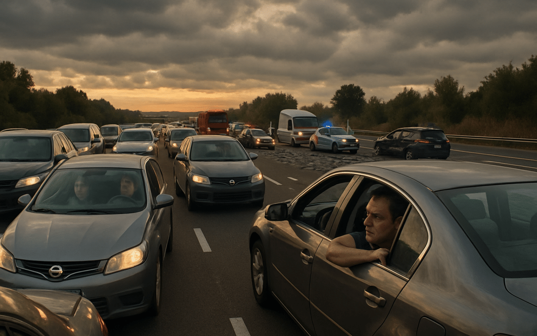 découvrez les dernières informations sur l'impressionnant embouteillage sur l'a9 entre sète et montpellier, provoqué par un accident de la route. restez informé des conditions de circulation et des conseils pour éviter le secteur.