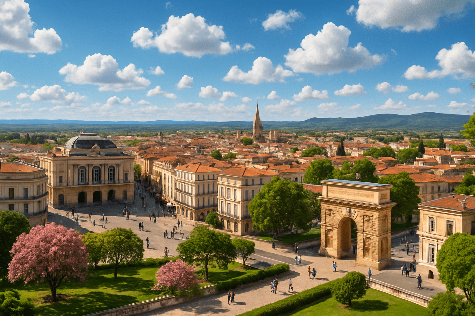 weather forecast for Montpellier and surrounding areas on Wednesday, May 21, 2025