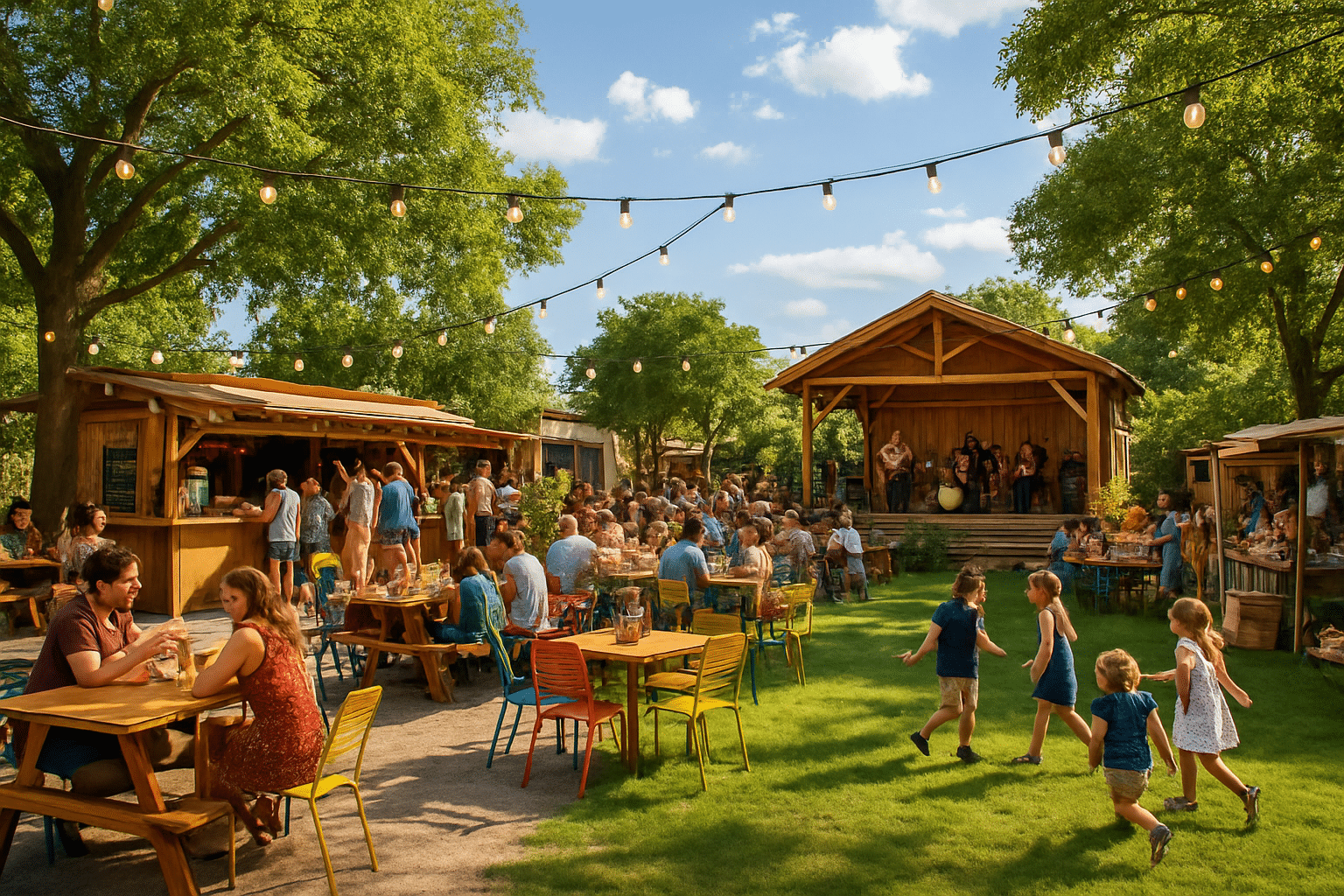 Montpellier accueille une guinguette culturelle et festive de 1 000 m²