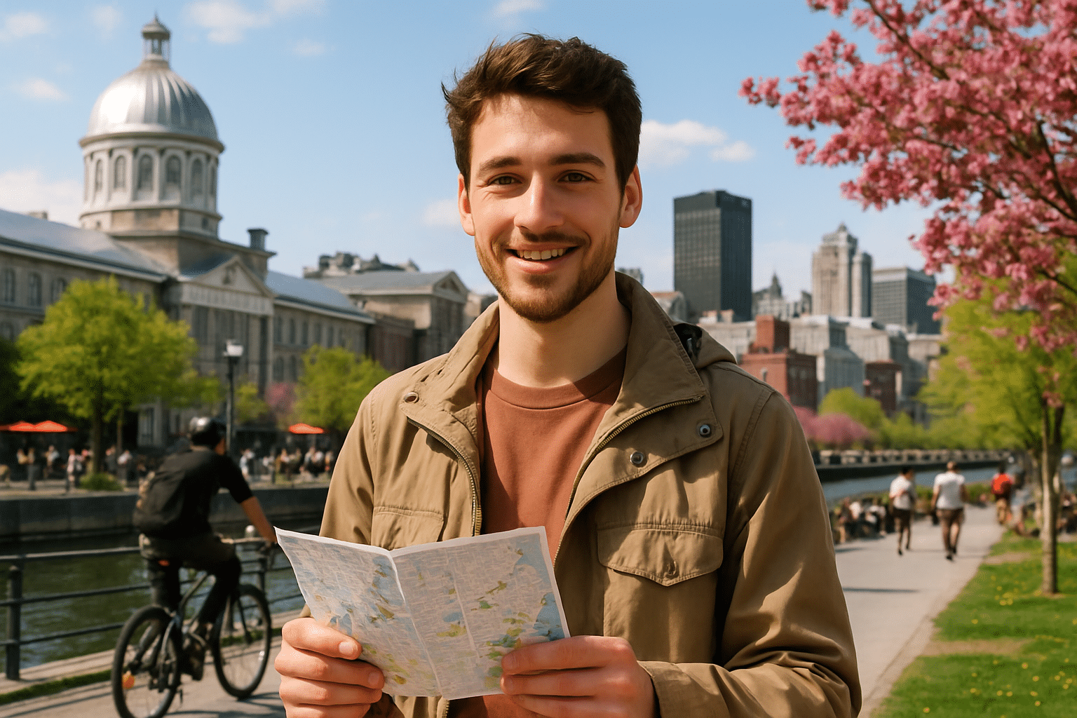 Antoine, originally from Montpellier, shows us Montreal