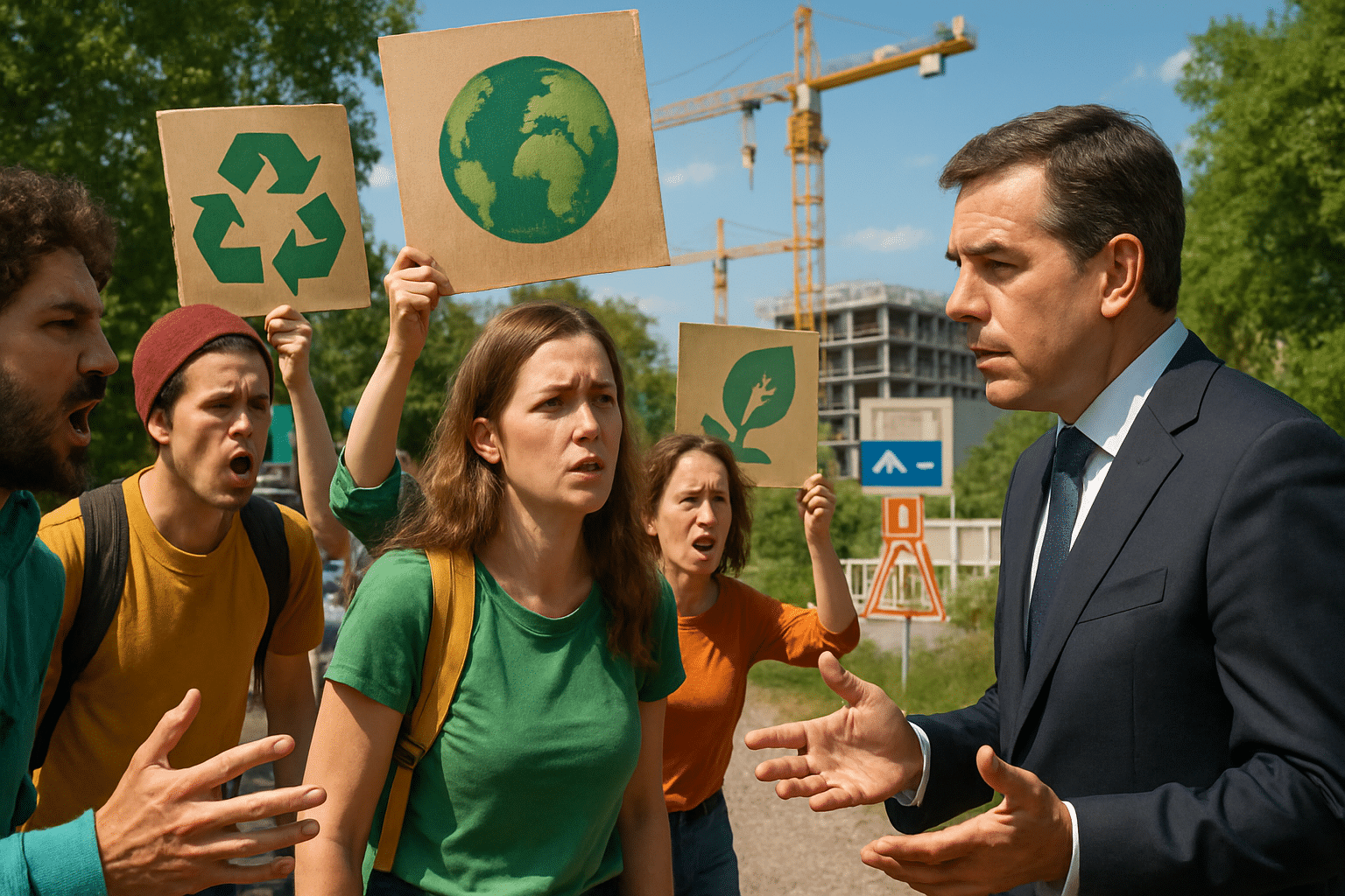 Conflict in Montpellier: Environmentalists vs. Socialist Mayor Over Infrastructure Projects
