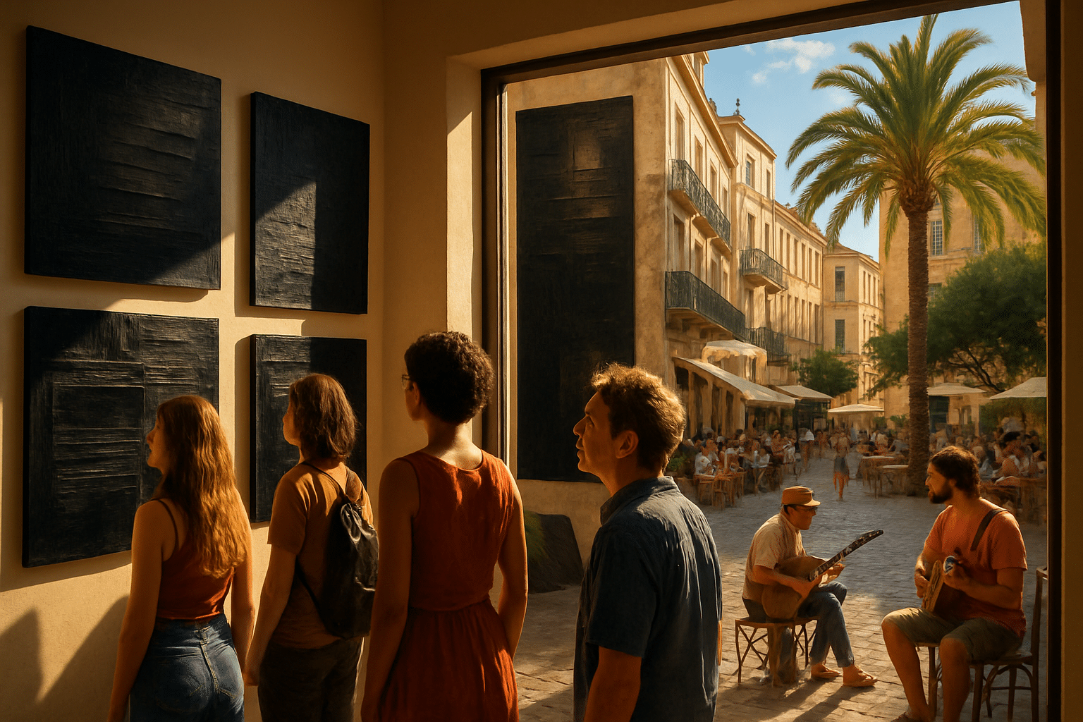 JR y Soulages: un verano fascinante en Montpellier con exposiciones de gran éxito